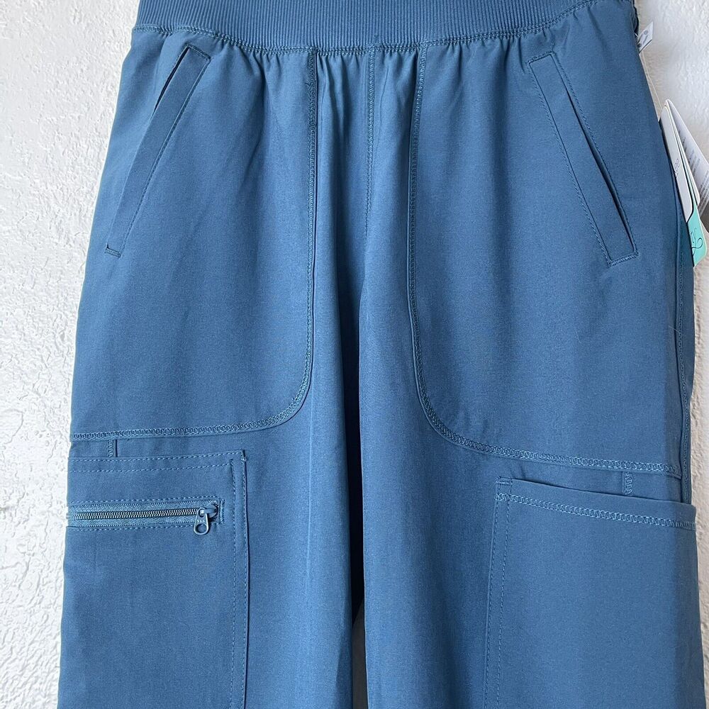 Cherokee Infinity Womens Tapered Leg Scrub Pant CK065A Size XXS CNA Vet Lab NWT - Picture 3 of 7